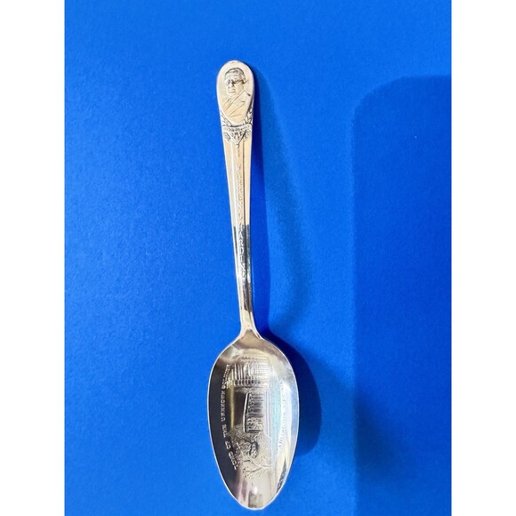 Set of 19 Wm Rogers Co Vintage Presidential Spoons Silver Plated - Picture 8 of 16